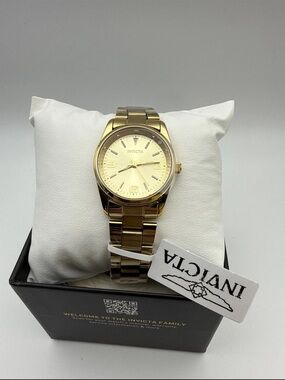 Invicta Celestial Maya Women's Wrist Watch - 28mm, Gold Tone 69182 Brand New